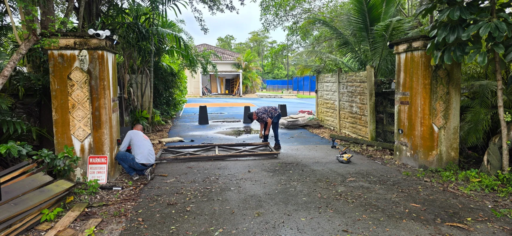 Boca Raton gate job photo 8