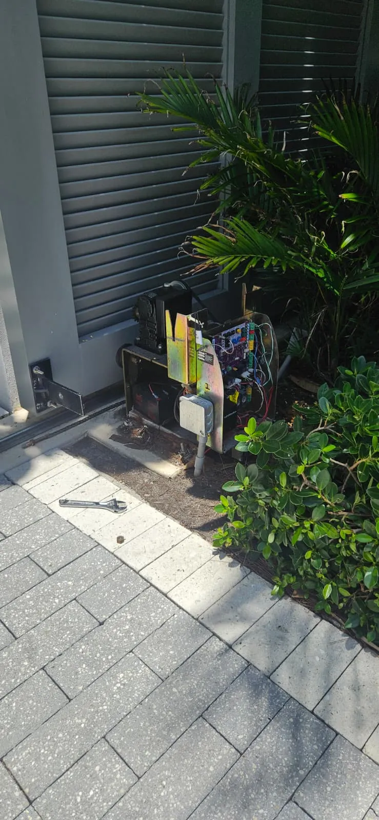 Gate Motor Replacement in Delray Beach: When Salt Air Destroys a 6-Year-Old Operator, before